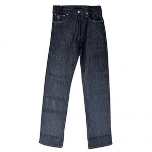 Prada Pants Men's Triangle Logo Bottoms Apparel Clothes Denim Pants Prada